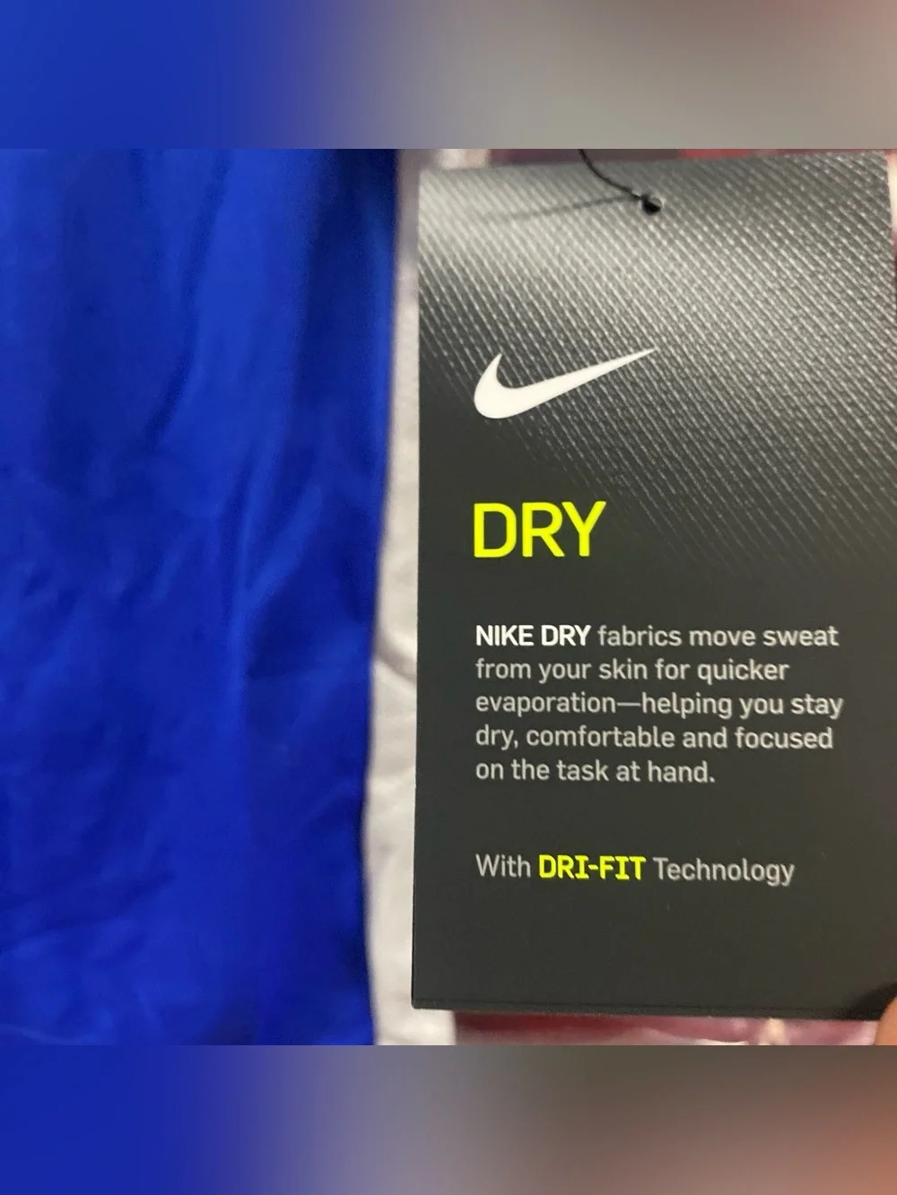 Nike Derby III Soccer Jersey NWT Kids Medium Blue/White DRI-FIT CW3834-480